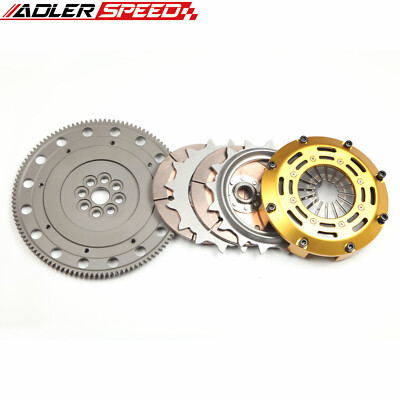 Racing Twin Disc Clutch Kit For Honda Civic Acura Integra B16 B18 B20 Medium WT