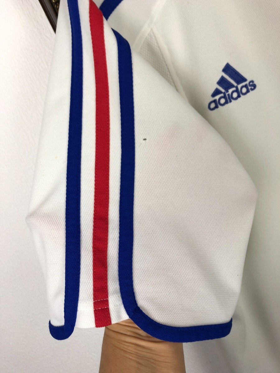 最終価格2000年アディダス フランス代表レプリカユニフォ－ムXXOサイズ　新品 00s【adidas】アディダス フランス代表 2000−2002 ユニフォーム 2XL