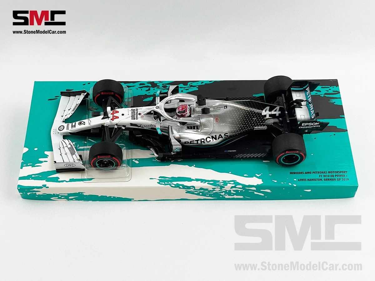 Mercedes F1 W10 Lewis Hamilton German 2019 World Champion 1:18