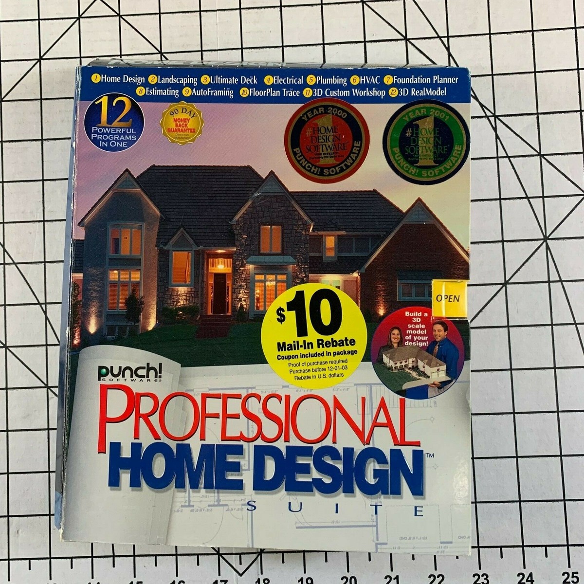 Vintage 80s 90s Windows 95 Computer Software Home Design