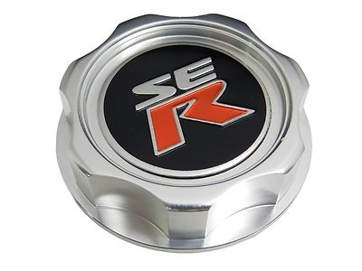 SILVER M7-STYLE JDM BILLET ENGINE OIL FILLER CAP FOR NISSAN SENTRA ALTIMA SER