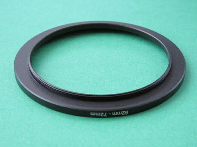 62mm-72mm Stepping Step Up Male-Female Lens Filter Ring Adapter 62mm-72mm  - Image 2 of 2