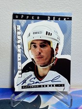 1994-95 Upper Deck BE A PLAYER SIGNATURE COLLECTION ALEXANDER SEMAK #4 AUTO