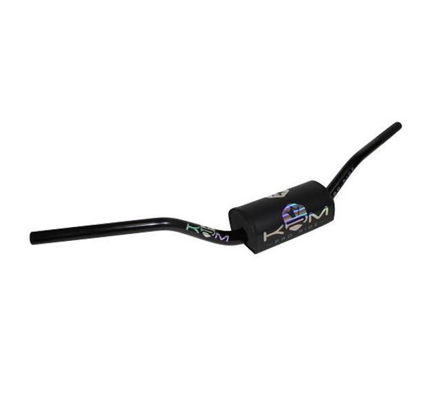 Guidon KRM Pro Ride D28.6 alu noir holographique pour vos rides urbains