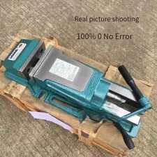 Vise CNC Flat Jaw Vise Bench Vise Milling Machine Powerful Hydraulic Fixture