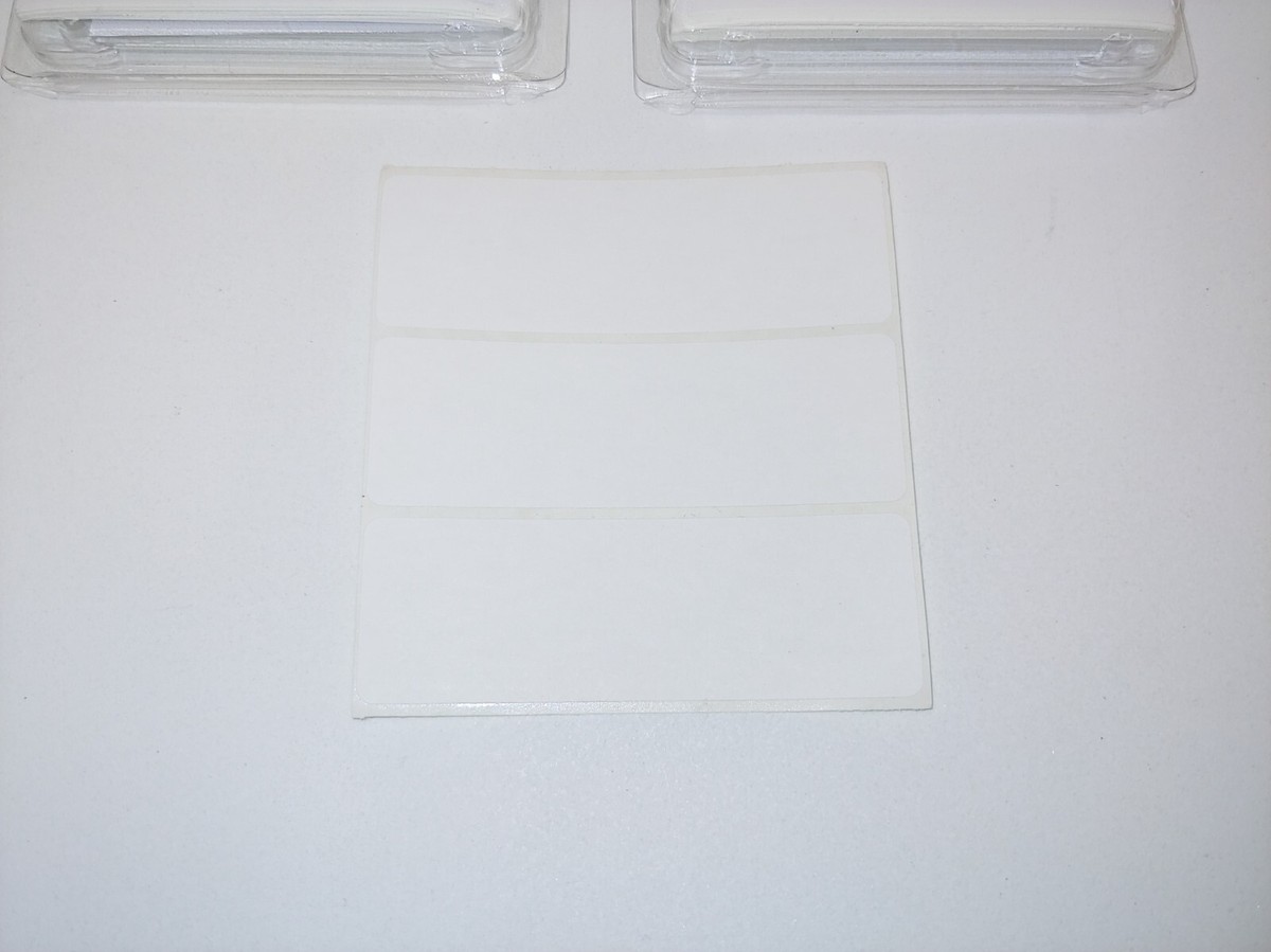 216x Avery 1x3 Blank Labels 3 72 Packs, Removable Handwrite White