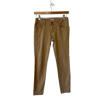 Cabi skinny jeans khaki work classic basic pant low rise minimalist