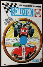 RARE CATALOGUE 1969 SCALEXTRIC MECCANO TRIANG CIRCUIT COURSE AUTOMOBILE