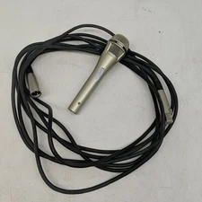 Lanier 500 Ohm Dynamic Wired 3 Pin XLR Omni-Directional  Microphone W/Cord