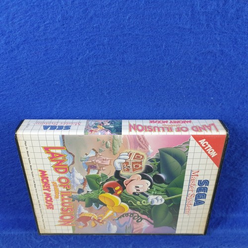 Master System LAND OF ILLUSION *y Starring Mickey Mouse PAL REGION FREE Works US - Picture 3 of 7