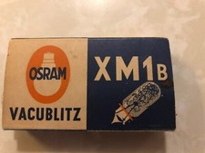 VINTAGE OSRAM VACUBLITZ XM1B PHOTO FLASHES 5 FLASHES UNUSED IN ORIGINAL PACKAGE