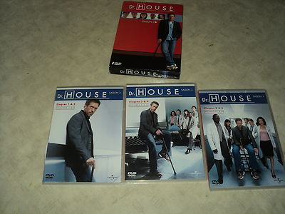DR HOUSE SAISON 3 COFFRET 6 DVD HUGH LAURIE
