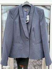 Matalan Navy Blazer With Pockets Size Uk14 Brand New With Tags