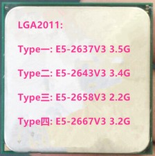 Intel Xeon E5-2637V3 E5-2643V3 E5-2658V3 E5-2667V3 LGA2011 CPU