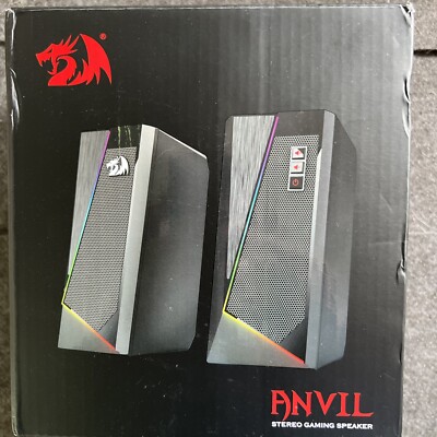 New Anvil Stereo Gaming Speakers Red dragon GS520