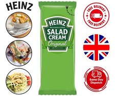 10 x Heinz Salad Cream Sachets - Ideal for Sandwiches, Salads & Quick Snacks