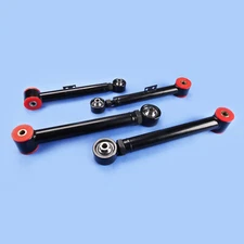 97-06 Jeep Wrangler TJ Adjustable Rear Upper+Lower Control Arm For 0-6" Lift