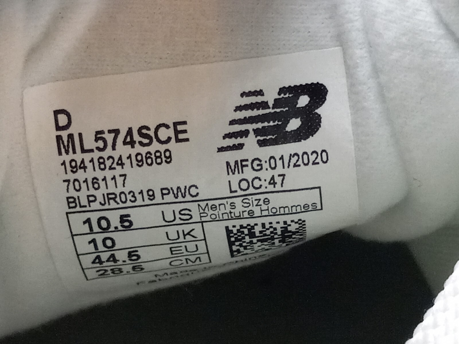 New Balance 574 'Moonbeam Neo Mint' Moonbeam/Neo Mint ML574SCE Sz 10.5 |  eBay