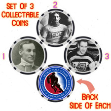 RUSTY CRAWFORD - HOCKEY HALL OF FAME - COLLECTABLE COIN SET