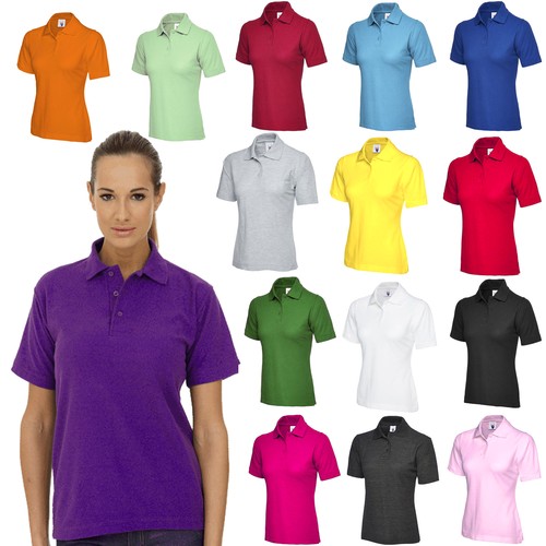 Ladies Polo Shirt Size UK 6 to 26 Plus 