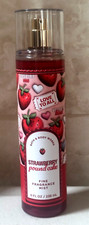 Bath  Body Works Strawberry Pound Cake Mist Fragrance Mist Spray 8 oz Spring