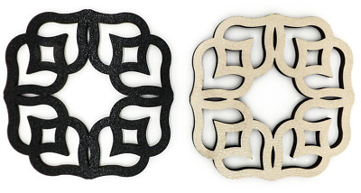 Urbandek Milano Double-Sided Coasters Set of 4