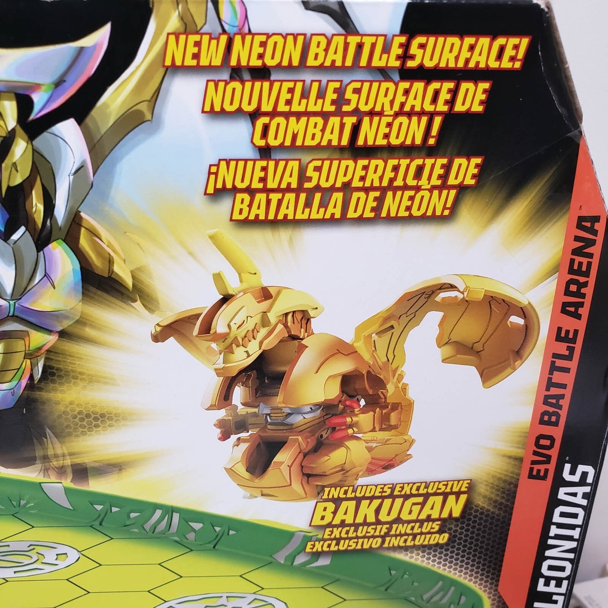 Beyblade X Stadium Bakugan Evo Neon Battle Arena, Exclusive