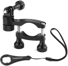 Bike Handlebar Mount for Gopro 360  Rotation and Lock Any Direction 0.6-1.3Inc