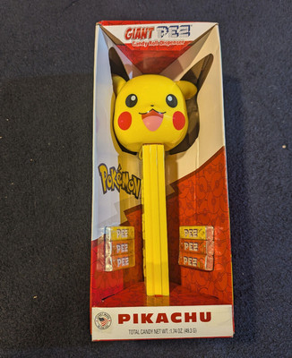 Pokémon Pikachu Giant Pez Dispenser 12  Tall