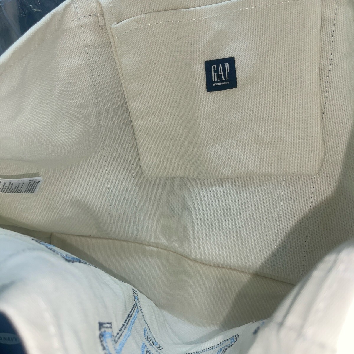 Madhappy & Gap arch logo at front Cotton Tote Bag New | eBay