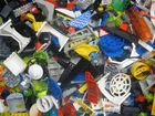 50 LEGO OUTER SPACE PIECES LOT translucent star wars classic vintage
