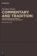Donini Bonazzi - Commentary and Tradition - New hardback or cased book - X555z