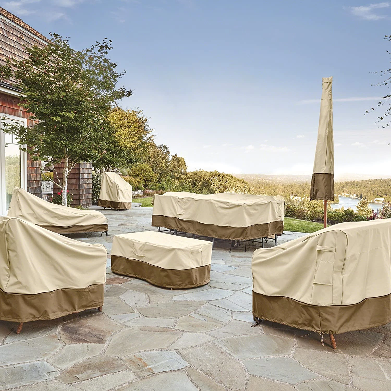 Veranda Sectional Lounge Set Cover - Thumbnail 2