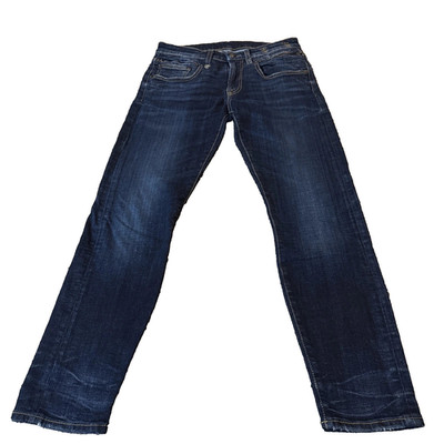 R13 Biker Boy Jeans Howell Indigo Dark Wash Blue Size 27 EUC