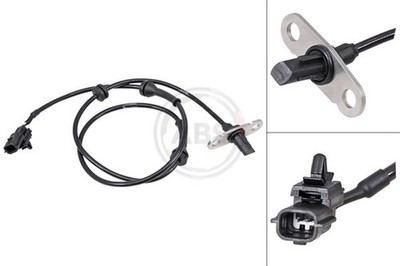 A.B.S. ABS Sensor Raddrehzahl 31696 für NISSAN NAVARA D23 NP300 RENAULT ALASKAN