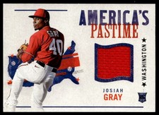 2022 Panini Chronicles America's Pastime Swatches Josiah Gray Washington