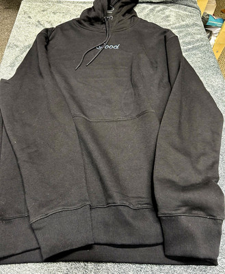 Good Good Golf Drive Fleece Hooded Sweatshirt Hoody Hoodie Size XL Black (HU)