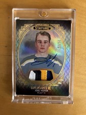 Joel Hofer 2020-2021 Upper Deck  Stature RPA /33 4 Colour Patch Rookie #124