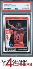 1988 FLEER #17 MICHAEL JORDAN BULLS HOF PSA 6