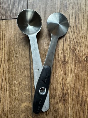 Starbucks Coffee Espresso Measuring Scoop Spoon Cup Flip Top 1 1/2 tbsp / 7 g
