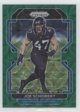 2021 Panini Prizm Green Scope Prizm 28/75 Joe Schobert #17 i5f