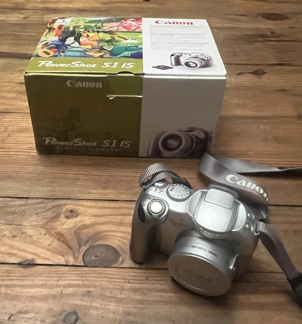 Canon PowerShot S1 IS 数码相机3-4.9 MP 最大分辨率| eBay