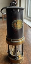 Original Patterson Lamps Gateshead-On-Tyne Iron Top miners lamp badged GPO- Nu 3