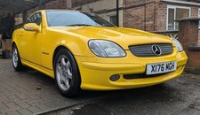 2000 MERCEDES-BENZ SLK 2.3 SLK230 KOMPRESSOR CONVERTIBLE 2DR PETROL AUTOMATIC