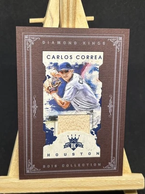 CARLOS CORREA 2016 PANINI DK RELIC /99 BASEBALL CARD #122 - HOUSTON ASTROS - Image 1 of 2