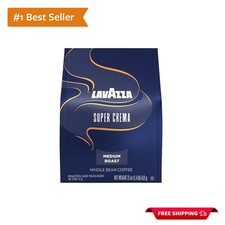 Super Crema Whole Bean Coffee, 22 oz - Sourced from 15 Countries, No Additives 1.41 per pound