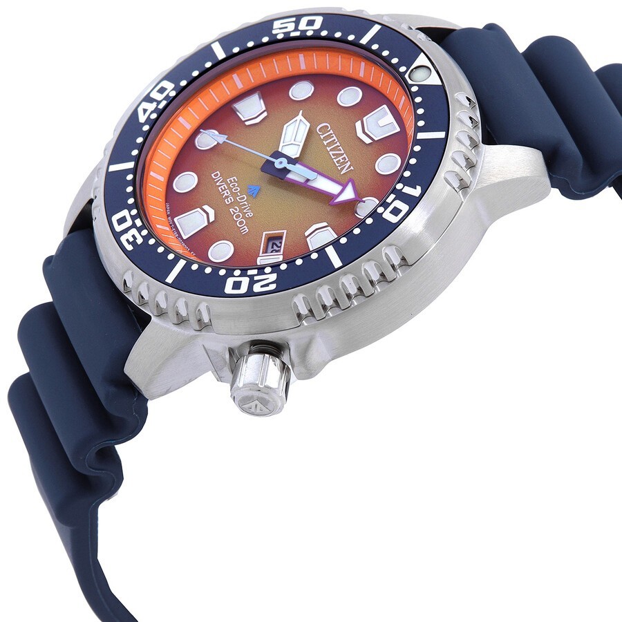 Citizen Men's Promaster Dive Orange Dial Watch - BN0169-03X NEW