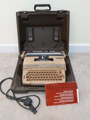 Smith Corona Coronet Super 12 Coronamatic elektrische Schreibmaschine - braucht Tintenband