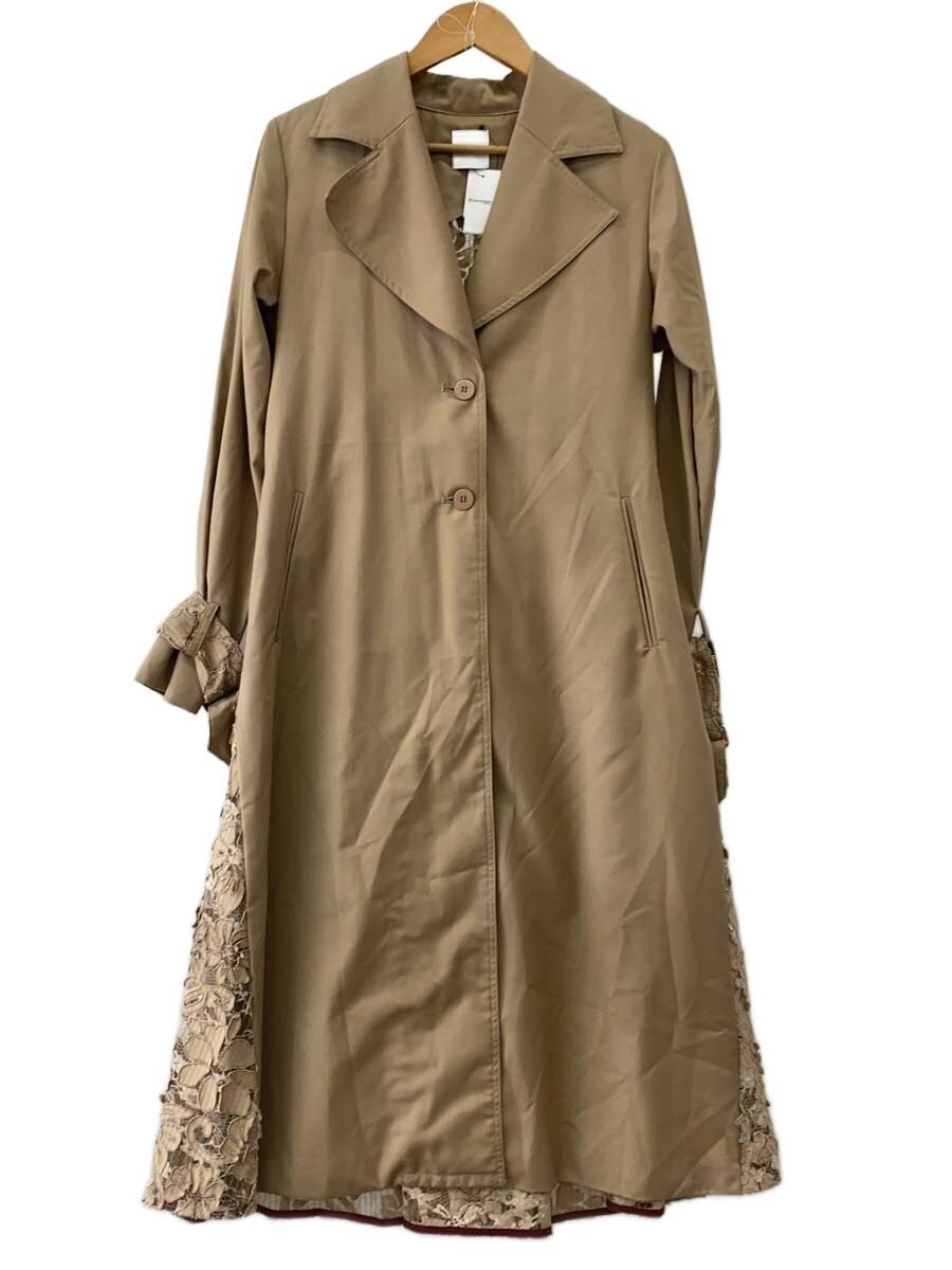 Ameri Trench Coat/-/Polyester/Beg/Floral Pattern/… - image 1