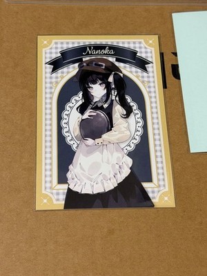 Manosaba Enoshima Collaboration Cafe Kurobe Nanoka Postcard
